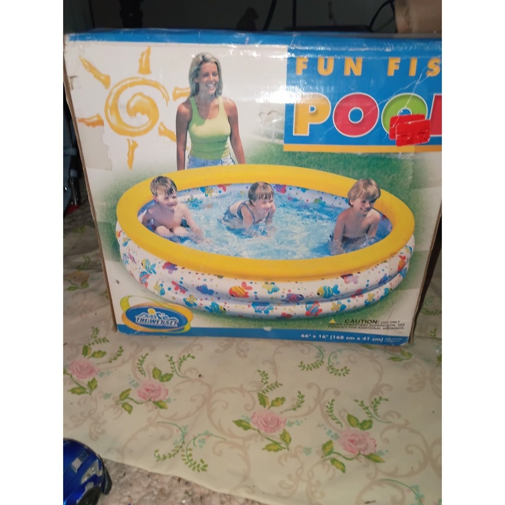 Intex Wet Set Inflatable Pool Fun Fish‎ 66"X16" Sealed
